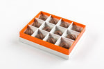 Butterscotch Cream 12 Piece Gift Box Angled View Open