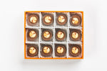 Caramel Cream 12 Piece Gift Box Top View Open