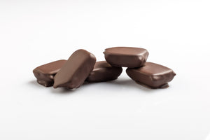 Stack of 5 Dark Cherry Bites from Share Chocolates