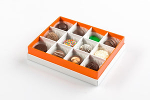 Classic Selection 12 Piece Gift Box Angled View Open