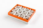 Coconut Rough 12 Piece Gift Box Angled View Open