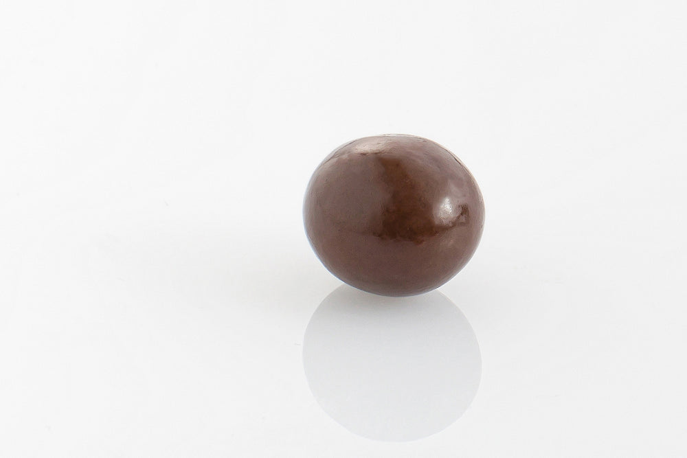 Single Dark Chocolate coated crunchy coffee bean from Share Chocolates