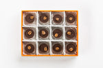 Double Espresso 12 Piece Gift Box Top View Open