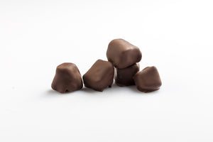 Stack of 5 Dark Chocolate Coated Ginger Bites from Share Chocolates