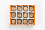 Jaffa Truffle 12 Piece Gift Box Top View Open