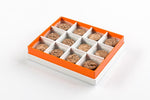 Jaffa Truffle 12 Piece Gift Box Angled View Open