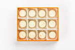 Lemon Meringue 12 Piece Gift Box Top View Open