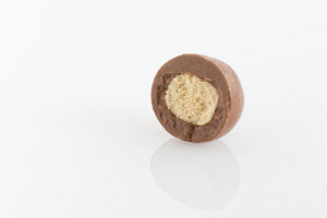 Single Malt Ball center encased in smooth milk couverture chocolate