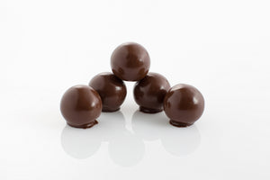 Stack of 5 Plum Pudding Truffles from Share Chocolates