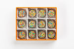 Speckle Cup 12 Piece Gift Box Top View Open